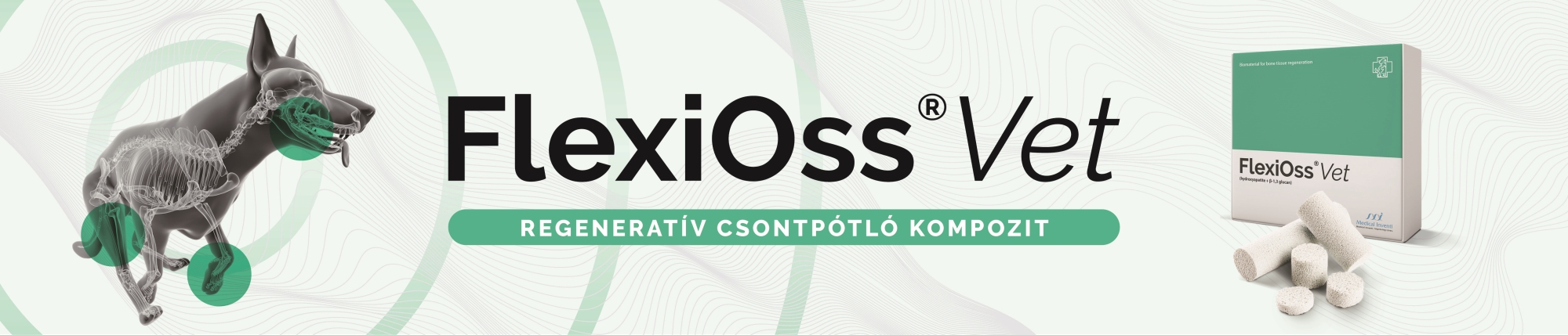 FlexiOss Vet innovatív csontpótló kompozit